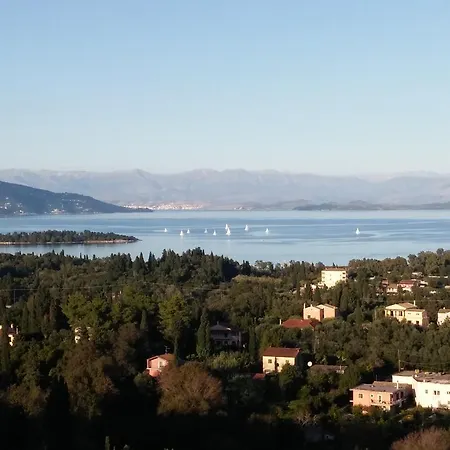 Panoramic View Of Corfu Island بيت للعطل