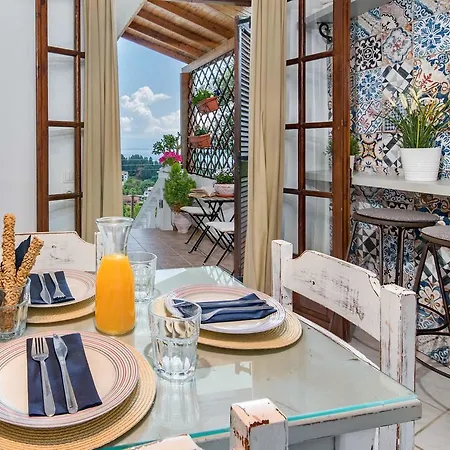 Panoramic View Of Corfu Island *