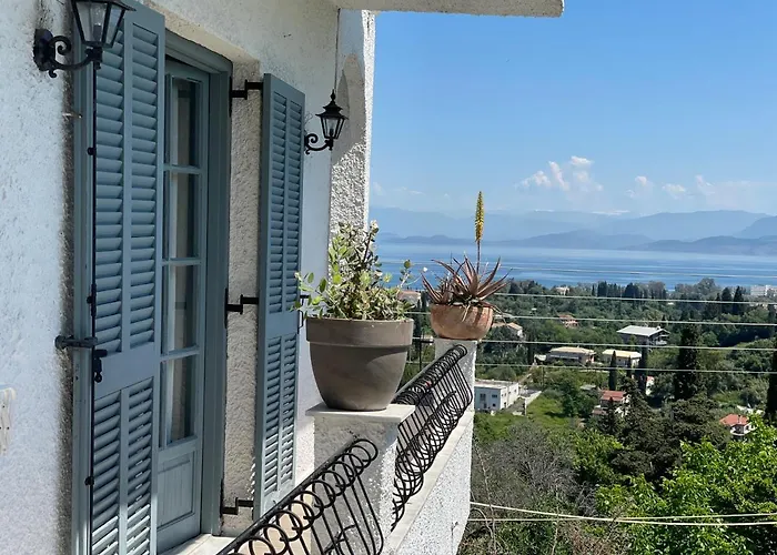 Panoramic View Of Corfu Island Feriehus *