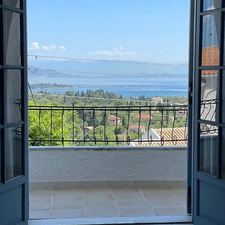 Panoramic View Of Corfu Island Giannádes