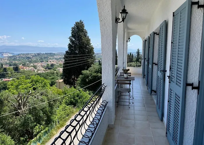 Panoramic View Of Corfu Island