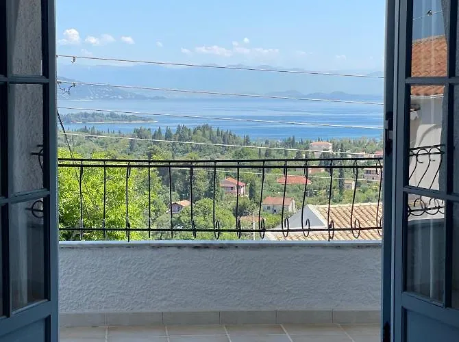 Panoramic View Of Corfu Island Giannádes