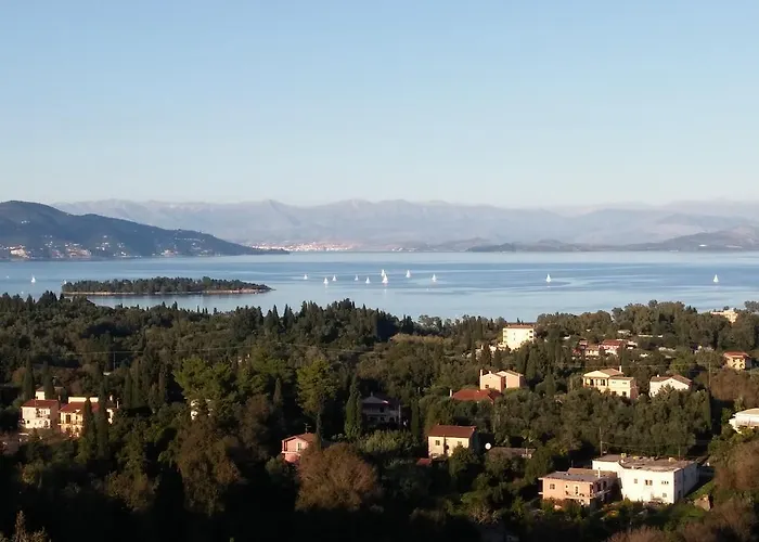 Panoramic View Of Corfu Island Ferienhaus